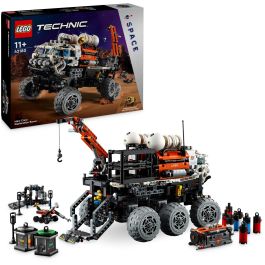 LEGO Technic 42180 Mars Manned Exploration Rover, Vehículo Espacial Tripulado, Juguete de Construcción Inspirado en la Exploración de Marte