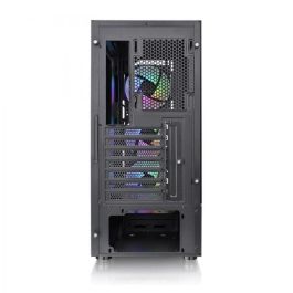 Thermaltake View 200 TG ARGB Caja PC Midi Tower Negra, Panel de Cristal Templado, Iluminación ARGB, 3 Ventiladores 120mm Frontales Preinstalados Thermaltake View 200 TG ARGB Caja PC Midi Tower Negra, Panel de Cristal Templado, Iluminación ARGB, 3 Ventiladores 120mm Frontales Preinstalados