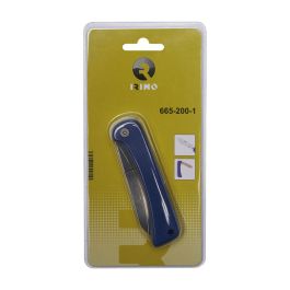 Irimo Navaja de electricista 665-200-1 con mango de plástico y hoja de acero inoxidable 85x200mm