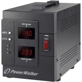 PowerWalker Regulador de Voltaje Automático 2000 VA / 1600 W, 230 VAC, 50 - 60 Hz