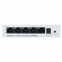 ASUS ExpertWiFi EBP15 Interruptor Gestionado con 5 Puertos Gigabit Ethernet, Alimentación PoE (60W) y Soporte QoS - Color Blanco ASUS ExpertWiFi EBP15 Interruptor Gestionado con 5 Puertos Gigabit Ethernet, Alimentación PoE (60W) y Soporte QoS - Color Blanco