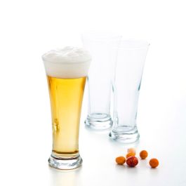 Arcoroc Set de 6 Vasos Altos Cerveza de Vidrio Martigues 33 cL Transparente Aptos Lavavajillas Fabricados en Francia