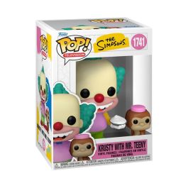 Funko Figura POP Los Simpsons Krusty with Mr. Teeny de Vinilo 9cm