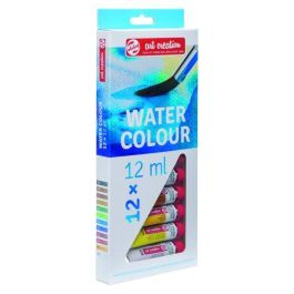 Talens Art Creation Set de Acuarelas en Tubo, 12 ml cada uno, Estuche con 12 Colores Surtidos Básicos Transparentes para Artistas Precio: 7.79000057. SKU: B1AZPT5NN3
