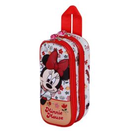 Disney Minnie Mouse Estuche Portatodo 3D Doble Flowered Rojo con 2 Compartimentos y Forro Interior Precio: 11.49999972. SKU: B1HC6DA7BX