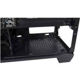 Inter-Tech X-608 Infinity Micro Torre PC Vidrio Templado Micro ATX ITX con Ventana e Iluminación RGB Gaming