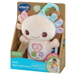 Vtech Baby VTE3417765778056 Eliott Axolote Musical para Bebé, Fabricado con Botellas de Plástico Recicladas