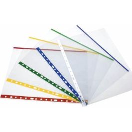 Grafoplás Fundas Multitaladro 16 Polipropileno Transparentes Lomo Reforzado Indicador Color Folio Bolsa -25U- Precio: 5.50000055. SKU: S8408817