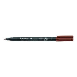 Rotulador Permanente Staedtler 318 Lumocolor (F) Marron (Set de 10) Precio: 16.68999948. SKU: B1JAH5LK5L
