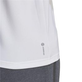 Camiseta de Manga Corta Mujer Adidas IC5040 Blanco (S)