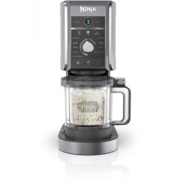 Ninja NC501EU Creami Deluxe Máquina de Helados y Batidos 2.1L con 3 Recipientes, Preparación de Sorbete, Negro/Plata