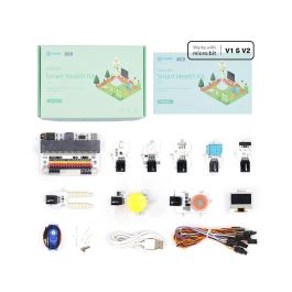 Microbit Kit Sensores Inteligentes para Salud: Luz UV, Alcohol, Temperatura, Humedad y Más