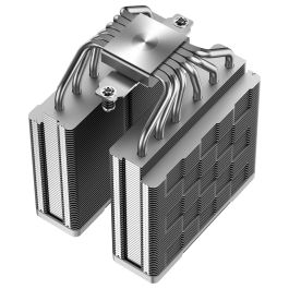 DeepCool AK620 Refrigerador Aire 12 cm 500-1850 RPM Negro 2 Ventiladores 6 Tubos PWM 260W