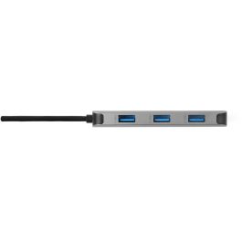 Acer 7-in-1 Type-C Dongle USB 3.2 Gen 1, HDMI, Lector Tarjetas SD/MicroSD, Power Delivery 100W, Plata, Hasta 3840x2160