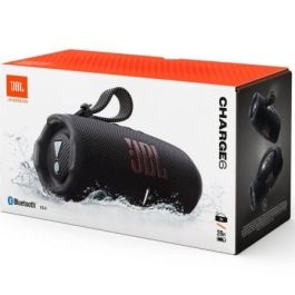 JBL JBLCHARGE6BLK Charge 6 Altavoz Portátil Bluetooth AI Sound Boost 45W 28H Autonomía Power Bank Resistente Agua Polvo Auracast Negro