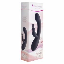Vibrador conejito S Pleasures Negro Rosa Precio: 57.69000006. SKU: S4004247