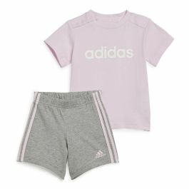 Conjunto Deportivo para Bebé Adidas I Lin Co Set Gris Rosa Precio: 27.9994. SKU: B137SXRMY2