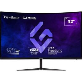 Pantalla curva para juegos de PC - VIEWSONIC VX3218 - PC - MHD - 32 FHD - Panel VA - 1 ms - 165Hz - DisplayPort - AMD FreeSync