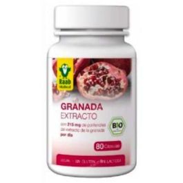 RAAB VITALFOOD Granada 80 Cápsulas Bio Vegano Precio: 15.5899997. SKU: B14A6PYDX6