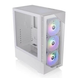 Thermaltake View 200 TG Snow ARGB Caja PC Midi Tower Blanca con 3x Ventiladores 120mm ARGB y Bahías de 2.5/3.5 pulgadas Thermaltake View 200 TG Snow ARGB Caja PC Midi Tower Blanca con 3x Ventiladores 120mm ARGB y Bahías de 2.5/3.5 pulgadas
