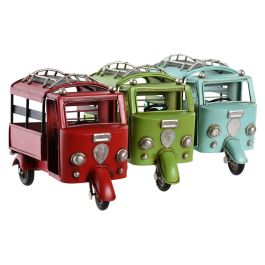 Vehiculo Decoracion Vintage DKD Home Decor Azul Celeste Rojo 7 x 10 x 16 cm (3 Unidades) Vehiculo Decoracion Vintage DKD Home Decor Azul Celeste Rojo 7 x 10 x 16 cm (3 Unidades)