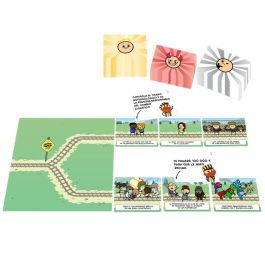 Lucky Duck Games LDGTBT02ES Tranvía Mortal: Expansión Vías Sombrías - Juego de Mesa para 3-13 Jugadores, +18 Años