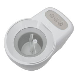 Camry cr4481 Heladera Blanca 0.7 L 90 W para Helados, Sorbete y Yogurt Helado - Prepara en 30 Minutos