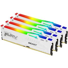 Kingston FURY Beast DDR5 64GB (4x16GB) 5600MT/s CL40 DIMM Kit RGB XMP Blanco para PC Precio: 465.50000024. SKU: B1K9NJZQ3H