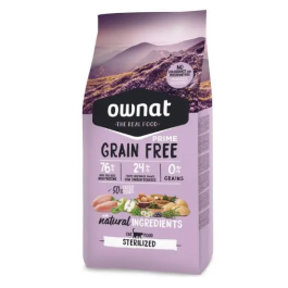 Ownat Prime Feline Adult Sterilised Grain Free 8 kg Precio: 57.376. SKU: B13QK5VJT8