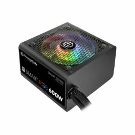 Thermaltake Smart RGB Unidad de Fuente de Alimentación para PC 600W 80 PLUS ATX 20+4 Pin con Ventilador 12cm Activo Negra Precio: 75.58999954. SKU: S7800542