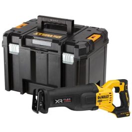 DeWALT DCS386NT-XJ Sable de Corte a Batería 18V sin Escobillas (Sierra de Calar), Velocidad Ajustable hasta 3000 SPM, Negro y Amarillo