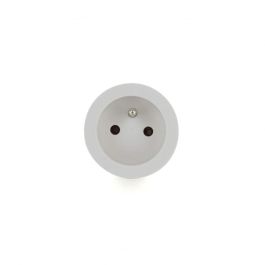 Chacon Mini Toma WiFi On/Off 10A Smart Plug para App My Chacon, programable con temporizador y control remoto por smartphone, 2300W