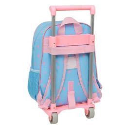 Safta Mochila 185+carro 705 Stitch "Happy" 26x34x11 cm