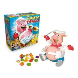 Goliath Cuisto Dingo - Juego de mesa infantil, para 2-4 jugadores, a partir de 4 años. ¡Cuidado con el cocinero glotón y su cinturón!