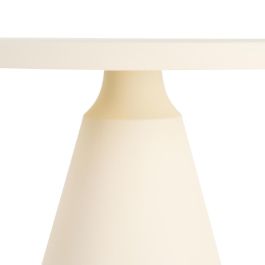 Mesita Crema Acero 71 X 71 X 38 cm