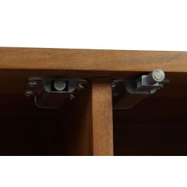 DKD Home Decor Estanteria Basant ratan Marron Oscuro Natural Acacia Ratan 90 x 40 x 181 cm