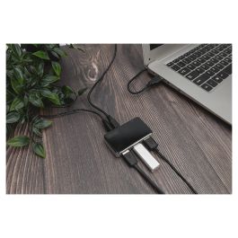 DIGITUS Hub USB 4 Puertos 2.0 con Fuente de Alimentación Negra Precio: 39.49999988. SKU: B19Z5J29YS