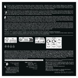 Braun Afeitadora Eléctrica Serie 5 8700216647229 Negra y Azul, Batería 50 Minutos, Carga Rápida