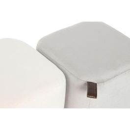 Reposapiés DKD Home Decor Amarillo Azul Beige Gris Scandi 35 x 35 x 35 cm (2 Unidades) Reposapiés DKD Home Decor Amarillo Azul Beige Gris Scandi 35 x 35 x 35 cm (2 Unidades)