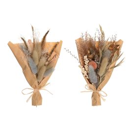 DKD Home Decor Ramo Beige Blanco Flor Seca 5 x 18 x 10 cm (6 Unidades) Precio: 29.99000004. SKU: B16QKXMFXE