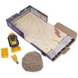 Kinetic Sand KIN0778988543641 Set de Construcción de Arena Cinética – Excava y Demuele con 454g de Arena Natural