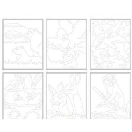 Cuadro Arena Niefenver Mod.Animales Pack De 6 Precio: 11.49999972. SKU: B1754JRRFF