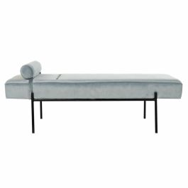 Divan Moderno DKD Home Decor Azul Celeste Negro 59 x 42 x 140 cm Precio: 127.89000015. SKU: B15G55KDBL