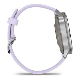 Garmin Venu 4 Smartwatch 41mm Silicona Gris/Plata Lavanda
