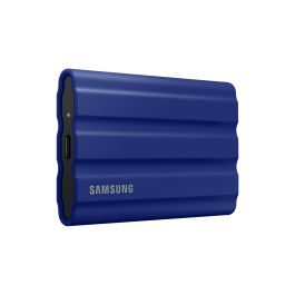 Samsung MU-PE2T0R Portable T7 Shield 2TB SSD Externo USB 3.2 Gen 2 Tipo C Azul – 1050MB/s Protección por Contraseña