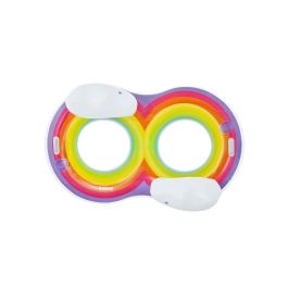 Bestway Rueda Hinchable con Asas y Respaldo 186x116 cm Playa y Piscina 43648 Bestway Rueda Hinchable con Asas y Respaldo 186x116 cm Playa y Piscina 43648