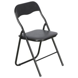 Day Silla Plegable Negra con Asiento Acolchado Soporta 100 kg 44x45x78 cm Precio: 26.49999946. SKU: B12EAKZHHA