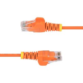 Cable RJ45 Categoría 6 FTP Rígido Startech N6PAT250CMORS Naranja 2,5 m