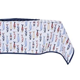 Mantel Mediterraneo DKD Home Decor Azul Rojo 250 x 0.5 x 150 cm Set de 9 (2 Unidades) Mantel Mediterraneo DKD Home Decor Azul Rojo 250 x 0.5 x 150 cm Set de 9 (2 Unidades)