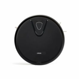 Livoo DOH135N Aspiradora Robot 800 Pa, 70 min Autonomía, 67 dB, Depósito 500 mL, Negro